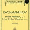 Rachmaninov - Etudes tableaux schirmer Rachmaninov, Sergeï - Études tableaux, op. 33, 39