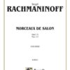 Rachmaninov - Morceaux de salon Rachmaninov, Sergeï - Morceaux de salon, op. 10