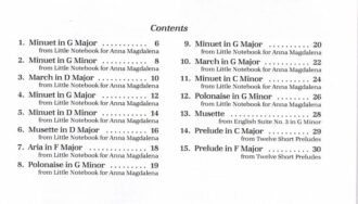 Bach, Johann Sebastian - First Bach Album (Bastien)