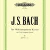 Bach - WTC Peters II Bach, Johann Sebastian - The Well-Tempered Clavier II