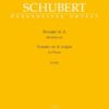 Schubert - Sonate D959 Baerenreiter Schubert, Franz - Sonata in A major, D959