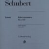 Schubert - Sonates Henle III Schubert, Franz - Sonates pour piano, vol. III