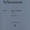 Schumann - Abegg Schumann, Robert - Variations Abegg, op. 1