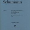 Schumann, Robert - Trois sonates pour la jeunesse, op. 118