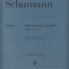 Schumann, Robert - Sonate pour piano en sol mineur, op. 22