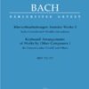 Bach, Johann Sebastian - Keyboard Arrangements of Works by Other Composers I