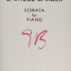 Barber - Sonata Barber, Samuel - Sonata for Piano