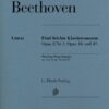 Beethoven - 5 easy sonatas Van Beethoven, Ludwig - Five Easy Piano Sonatas