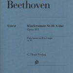 Van Beethoven, Ludwig - Sonata no. 28 in a major, op. 101