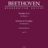 Van Beethoven, Ludwig - Sonata in G major, op. 79, « Sonate facile »