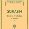 Scriabin, Alexander - 16 Preludes