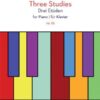 Scriabin, Alexander - Three Studies for Piano, op. 65