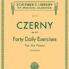 Czerny - op. 337 Czerny, Carl - Forty Daily Exercises for the Piano, op. 337