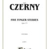 Czerny - op. 777 Czerny, Carl - Five Finger Studies, op. 777