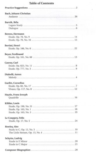 Expressive Etudes, Book 1