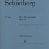 Schönberg, Arnold - Trois pièces pour piano, op. 11