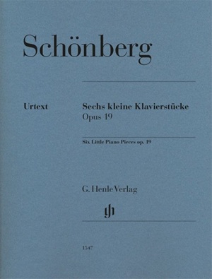 Schönberg, Arnold - Six petites pièces pour piano, op. 19