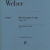 Von Weber, Carl Maria - Sonate pour piano en do majeur, op. 24