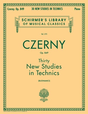 Czerny, Carl - Thirty New Studies in Technics, op. 849
