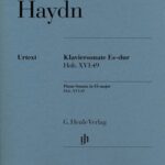 Haydn, Joseph - Sonate en mi♭ majeur, Hob. XVI:49