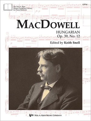 MacDowell, Edward - Hungarian, Op. 39, No 12