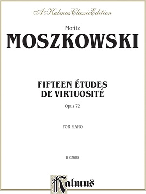 moszkowski_op.72 Moszkowski, Moritz - 15 Études de virtuosité, Op. 72