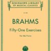 brahms_51 exercises Brahms, Johannes - 51 Exercises