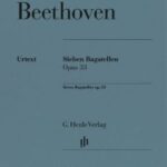 Van Beethoven, Ludwig - Bagatelles pour piano op. 33