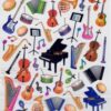 Music Instrument Stickers