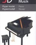 3D Music Paper Model - Piano