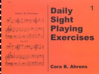 Ahrens, Cora - Daily Sight Playing Exercises, Book 1