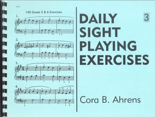Ahrens, Cora - Daily Sight Playing Exercises, Book 3