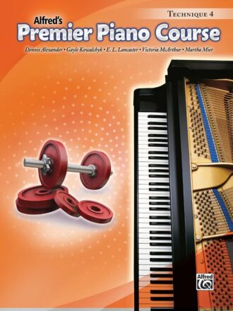 Alfred's Premier Piano Course - Technique 4