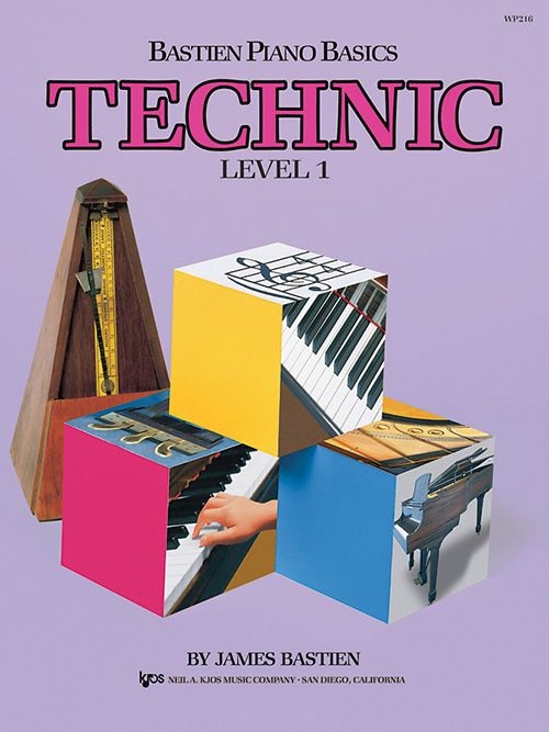 bastien_technic_1 Bastien, James - Bastien Piano Basics - Technic, Level 1