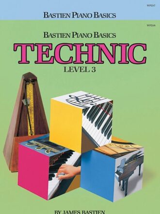 Bastien, James - Bastien Piano Basics - Technic, Level 3