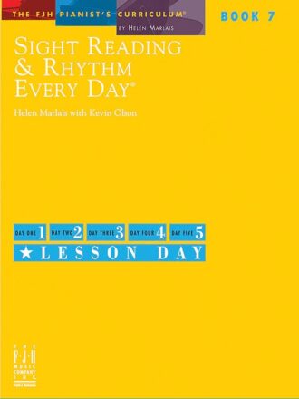 Marlais, Helen ; Olson, Kevin - Sight Reading & Rythm Every Day, book 7