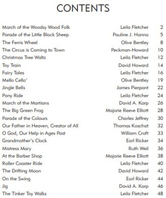 Fletcher, Leila - We like to play Piano Solos, bk. 1