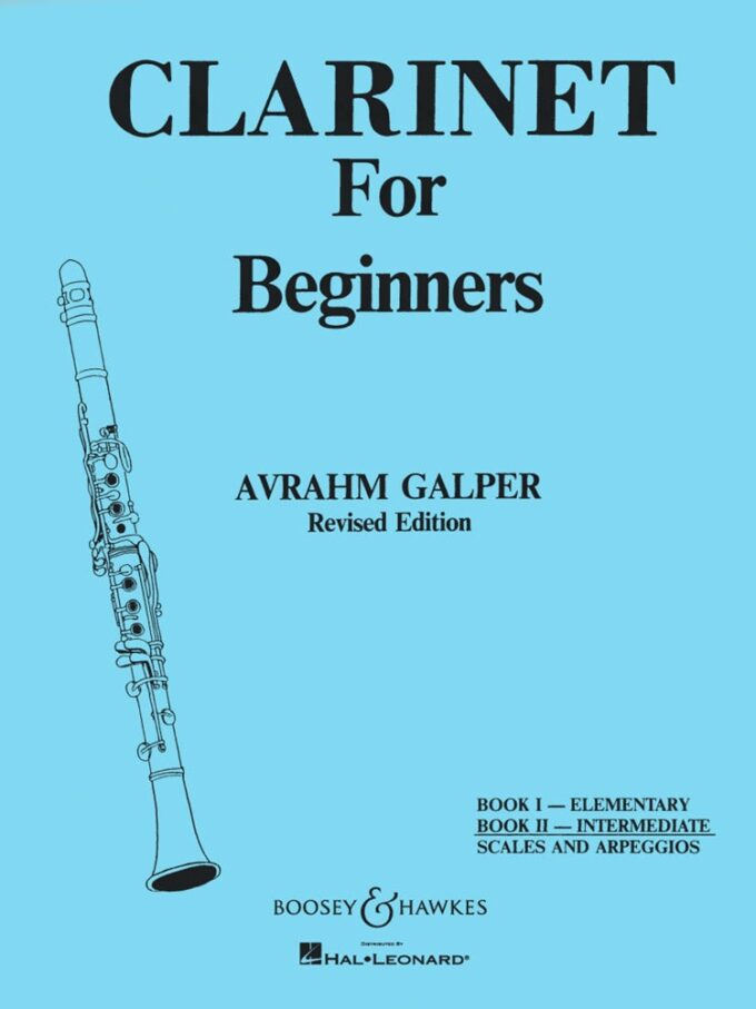 Galper, Avrahm - Clarinet For Beginners, bk. 1