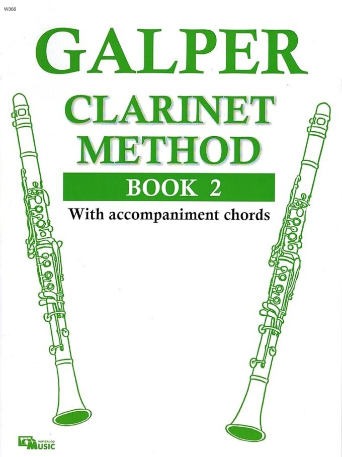 Galper, Avrahm - Clarinet Method, bk. 2