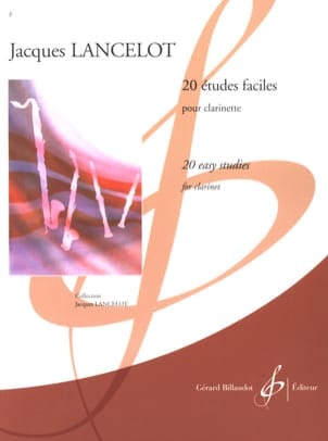 Lancelot, Jacques - 20 Easy Studies for Clarinet