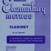 Rubank Elementary Method Clarinet