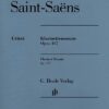 Saint-Saëns, Camille - Clarinet Sonata, Op. 167