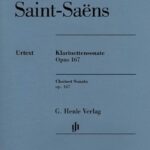 Saint-Saëns, Camille - Clarinet Sonata, Op. 167