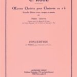 Von Weber, Carl Maria - Concertino pour clarinette et piano
