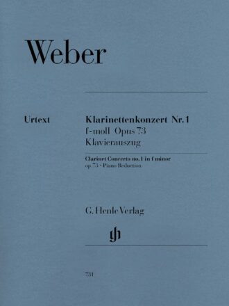 Von Weber, Carl Maria - Clarinet Concerto in f minor, Op. 73