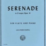 Van Beethoven, Ludwig - Serenade in D major Op. 41 for flute and piano
