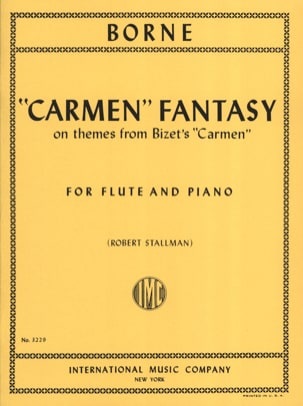 Borne, François - Carmen Fantasy for flute and piano