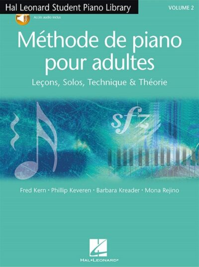 Méthode de piano pour adultes Hal Leonard, volume 2