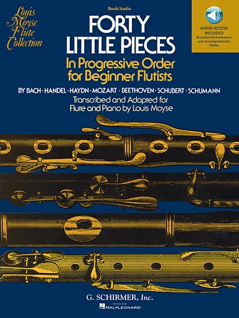 Forty Little Piece in Progressive Order for Beginner Flutists