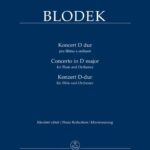 Blodek, Vilém - Concerto in D major for Flute and Orchestra